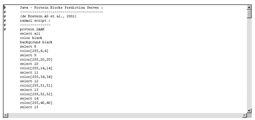 rasmol script